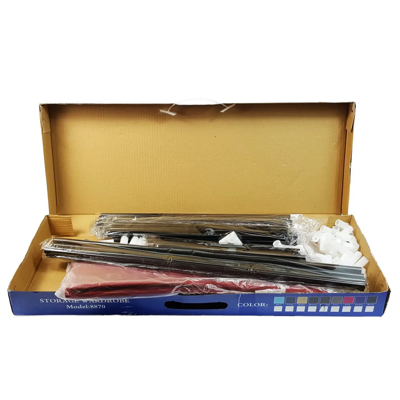 Складна каркасна тканинна шафа Storage Wardrobe 8870 - Зображення 5