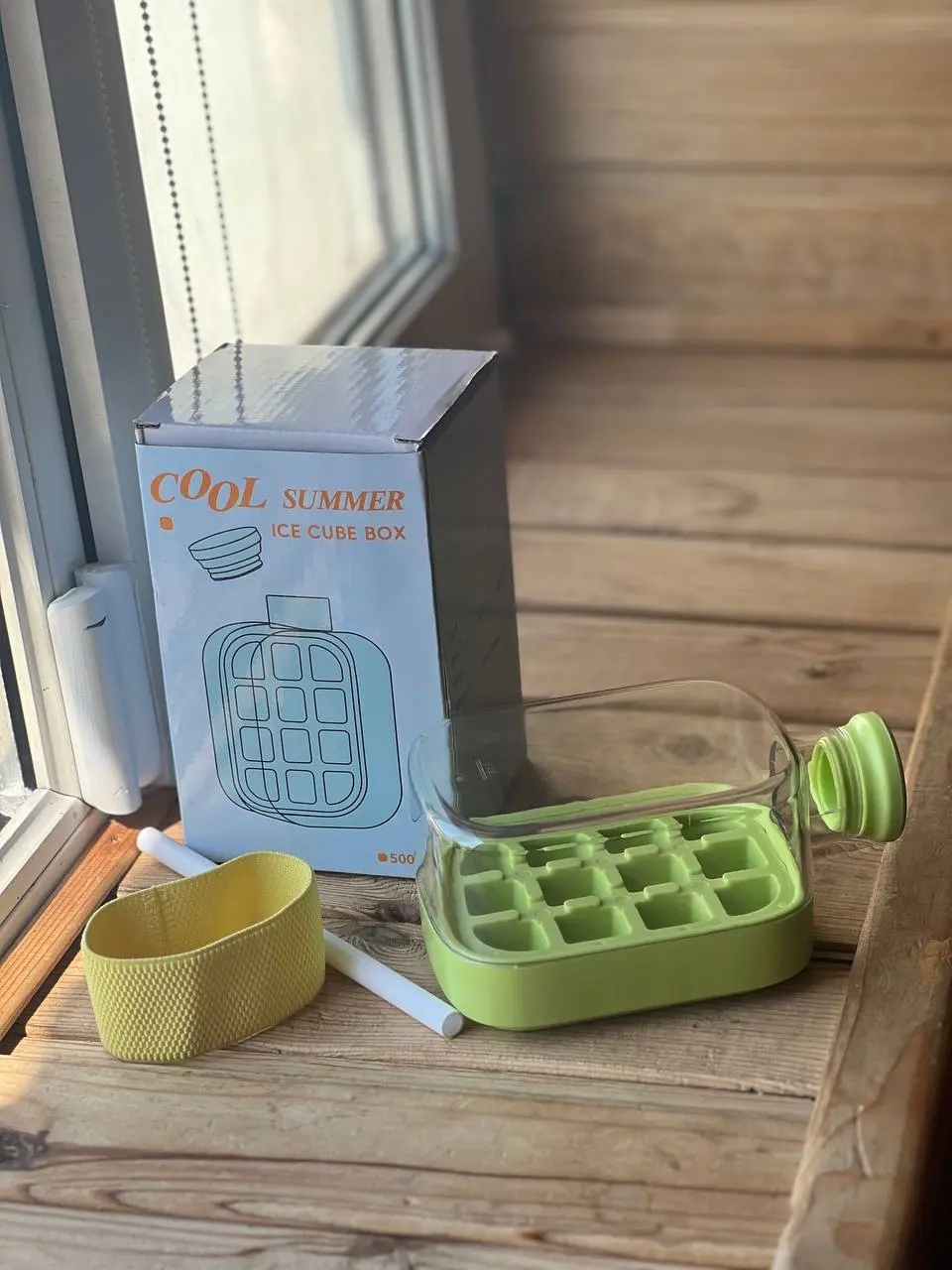 Лоток для криги з кришкою Curling LY-942 – герметичний контейнер-форма - Зображення 3