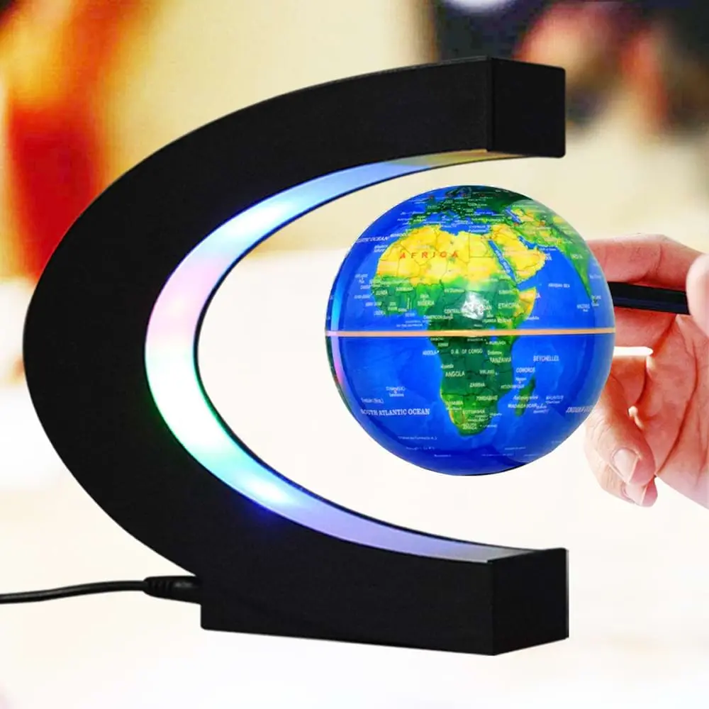 Глобус, що обертається в невагомості Globe Star з підсвічуванням - Зображення 3