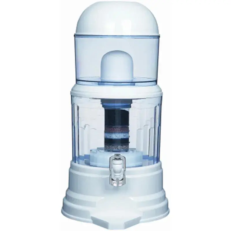 Очищувач для води Mineral water purifier SM-206 на 16 л містить різні фільтруючі матеріали. - Зображення 3