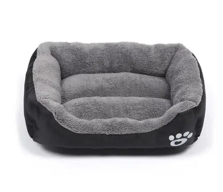 Лежанка - пуф для котів та собак Чорна S(40*25) - Зображення 10