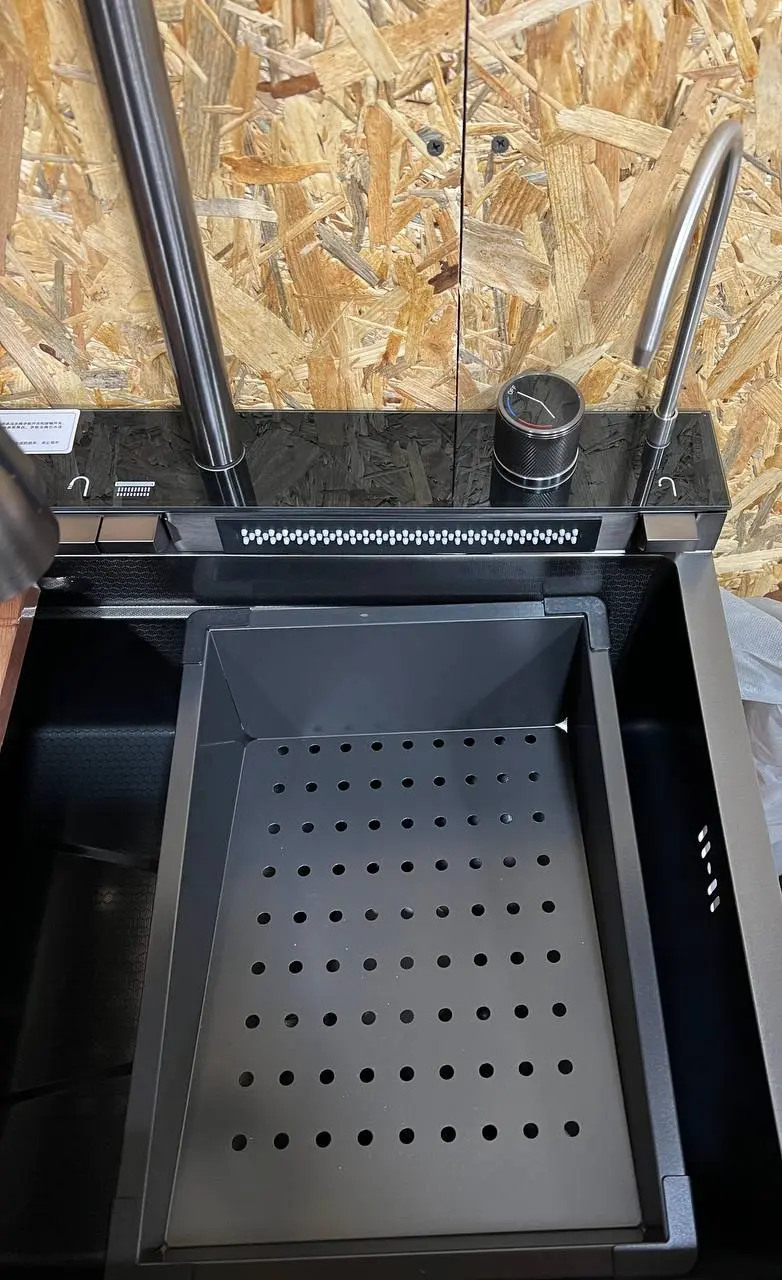 Кухонна раковина з нержавіючої сталі / Багатофункціональна кухонна мийка МА-81 - Зображення 5