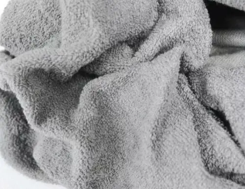 салатове Простирадло махрове на резинці з наволочками Anisa (160х200+30 см) - Зображення 4