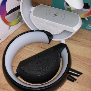 Розумний світильник/Нічник з бездротовою зарядкою для телефону/Bluetooth-колонка