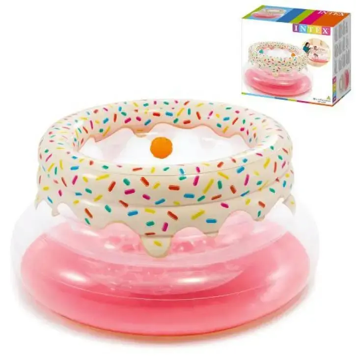 Дитячий надувний ігровий центр Пончик 48476 Intex 127х61 см - Зображення 2