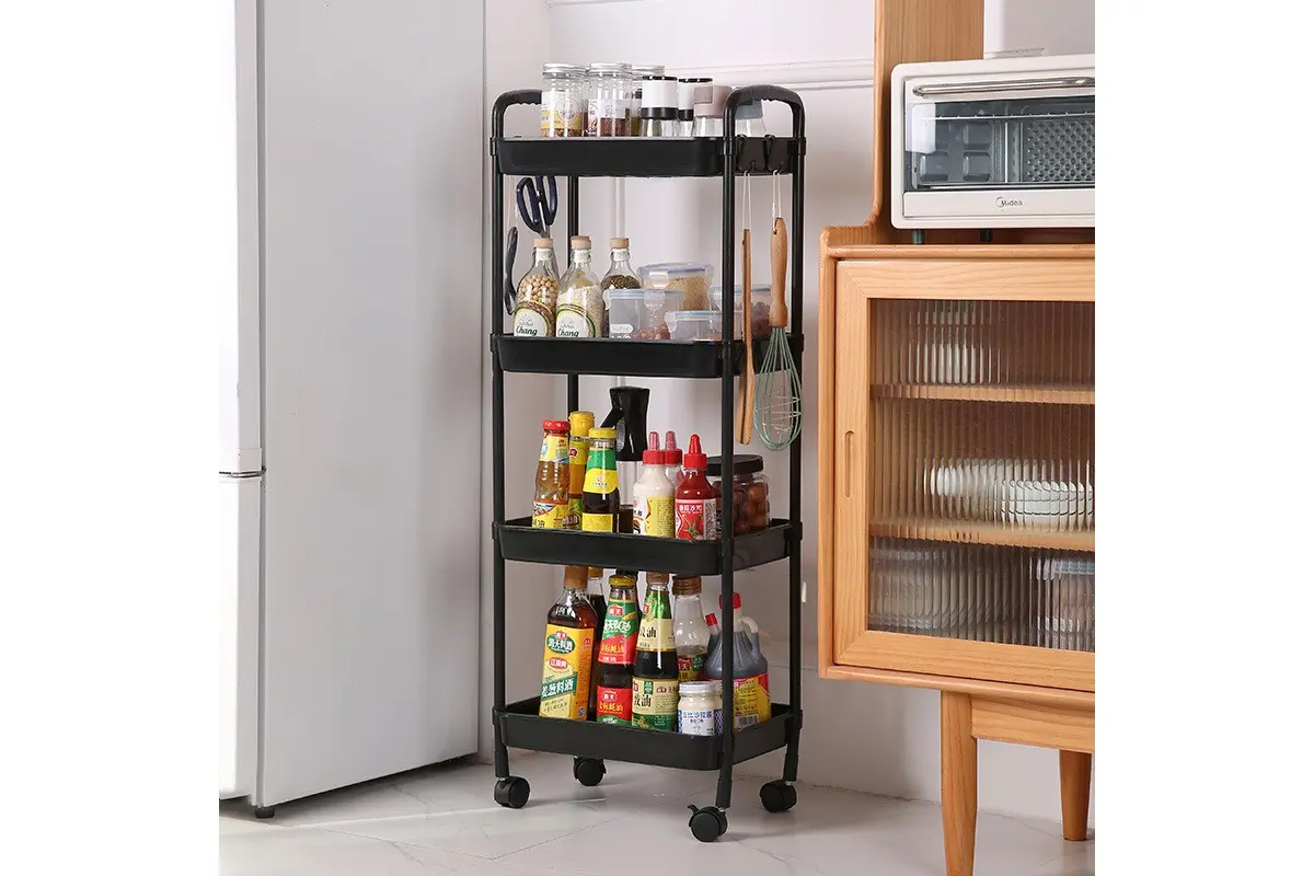 Полиця-етажерка на колесах SKLM-11 (4 яруси) - Зображення 3