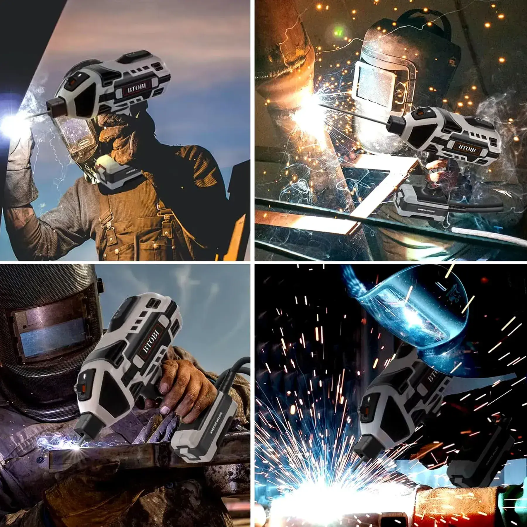 Портативний зварювальний апарат 4600Вт, 220В, в кейсі / Ручний зварювальний інструмент / Електрозварювальний апарат - Зображення 5