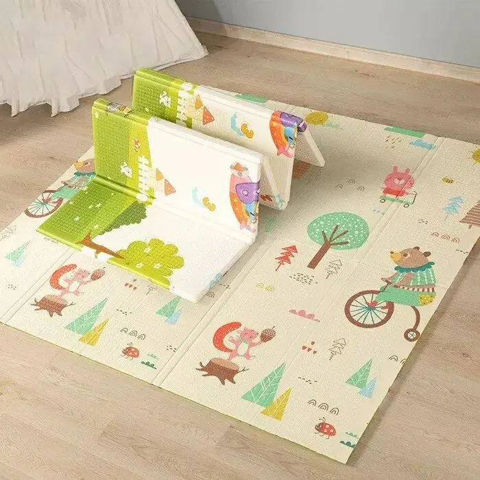 Дитячий розвиваючий двосторонній термо килимок 180*150 - Зображення 4