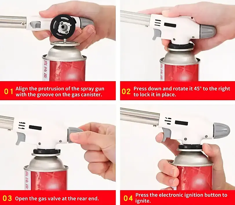 Газовий пальник Flame Gun - Зображення 5