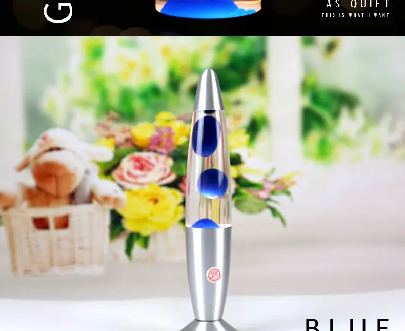 Нічник-світильник "Лавова лампа" 37 см Лава лампа - Зображення 4