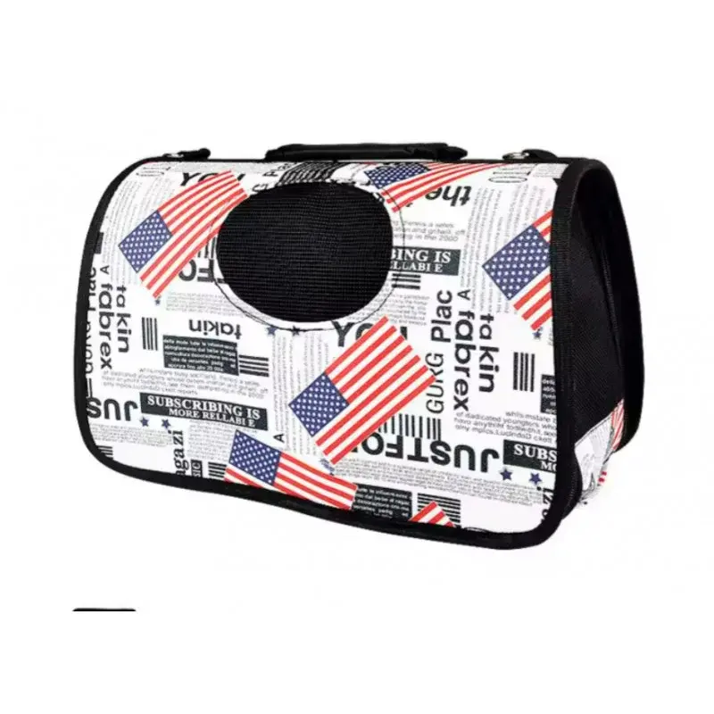 Сумка-переноска For Friends для собак White paws 51×30 XL Тропік - Зображення 7