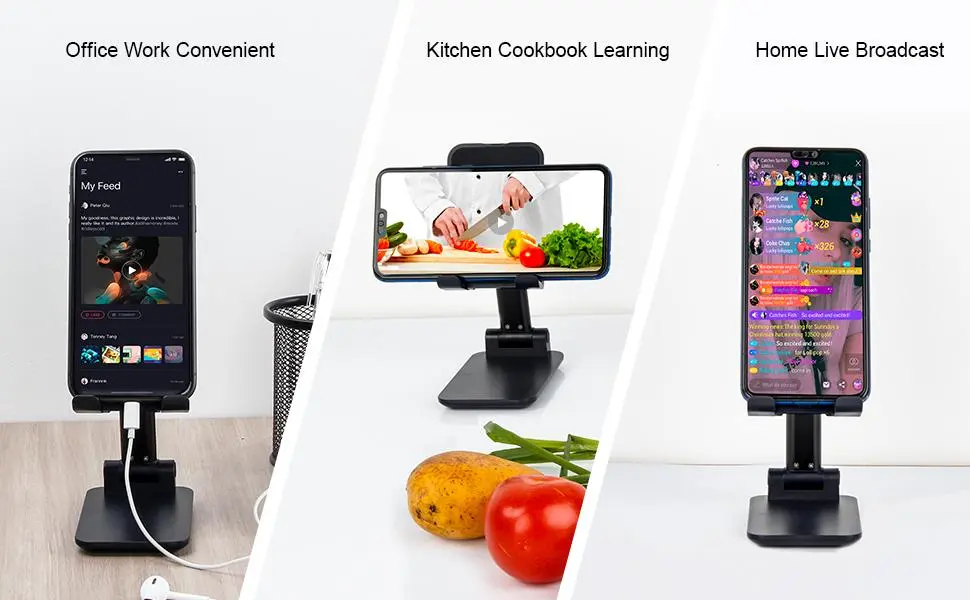 Універсальна підставка-тримач для телефону та планшета Erston - Зображення 5