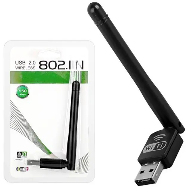 Адаптер Usb Wi-Fi 802.11n антена WF 2 LV-UW 10-2DB 180560 - Зображення 2