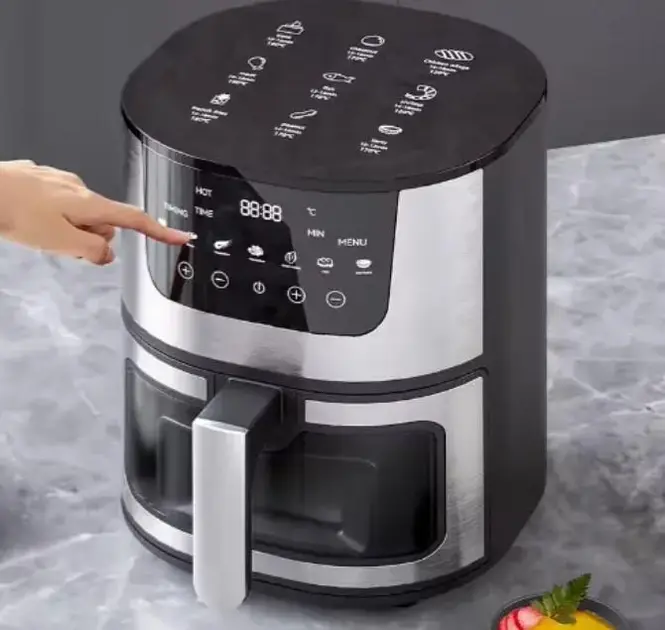 Аерофритюрниця безмасляна Dotvix TK-003010 з чашею на 8 л. - Зображення 2