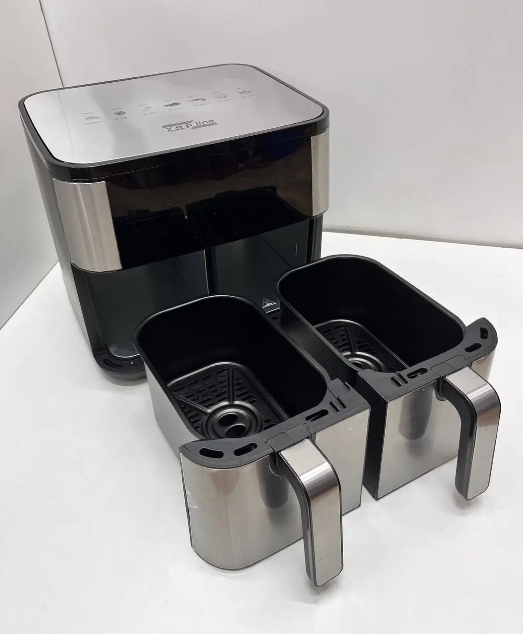 Аерофритюрниця на 2 чаші Zepline ZP-209 з потужністю 4000Вт на 12л - Зображення 9