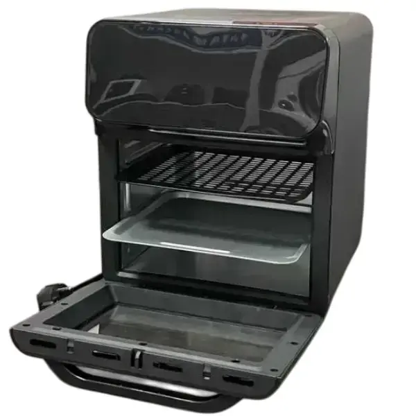 Аерогриль SilverCrest електричний, чорний 3000W 15L - Зображення 4