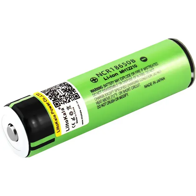 Акумулятор LiitoKala 18650 3400mAh Li-ion 1шт (Lii-34B-PCB) - Зображення 2