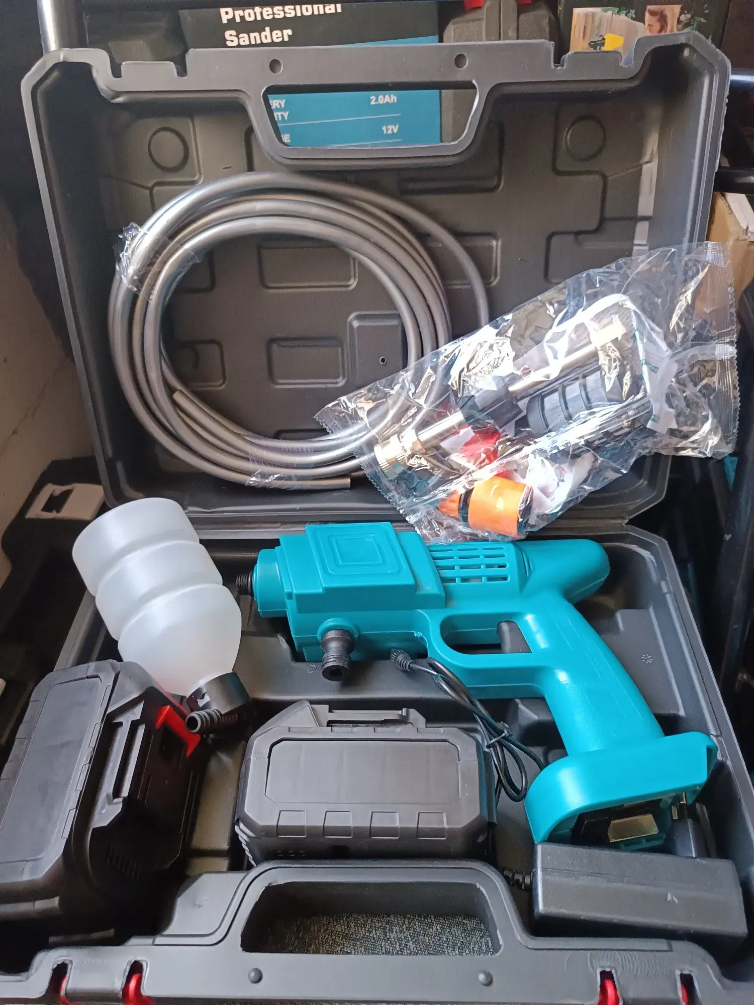 Акумуляторна мийка високого тиску 48V в кейсі NEW - Зображення 3