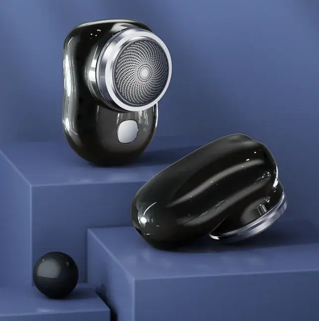 Акумуляторна міні бритва Ckeyin 10P електробритва бездротова роторна, для чоловіків, дорожня - Зображення 5