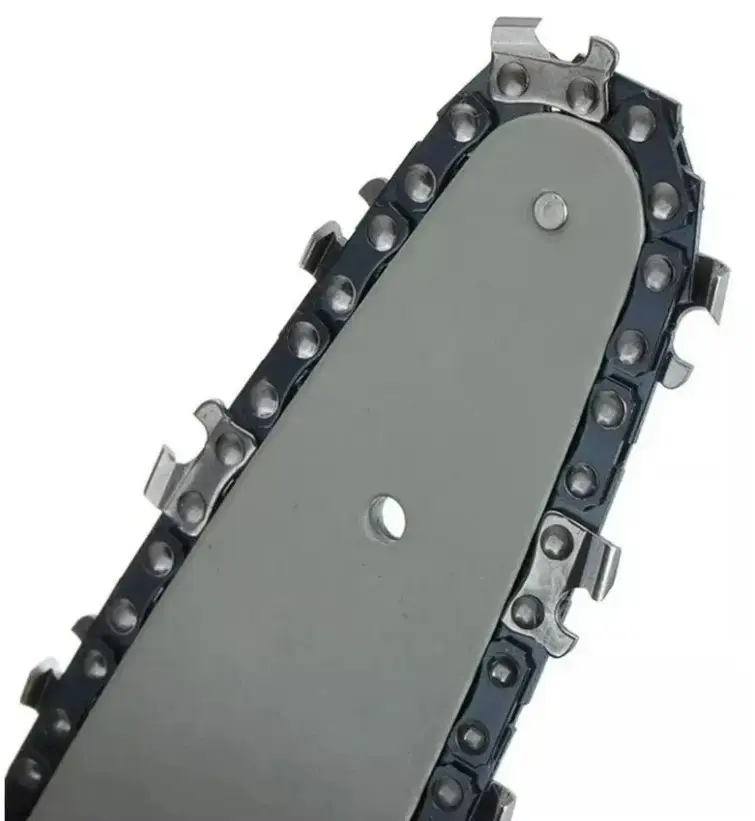 Акумуляторна міні-пила ланцюгова 6 дюймів з двома акумуляторами в кейсі 48 V 5000 mAh 550 Вт - Зображення 4