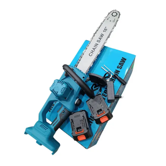 Акумуляторна ланцюгова пилка 16''+2 акумулятори 68В + кейс, Electric Saw / Електропила / Акумуляторна пилка - Зображення 2