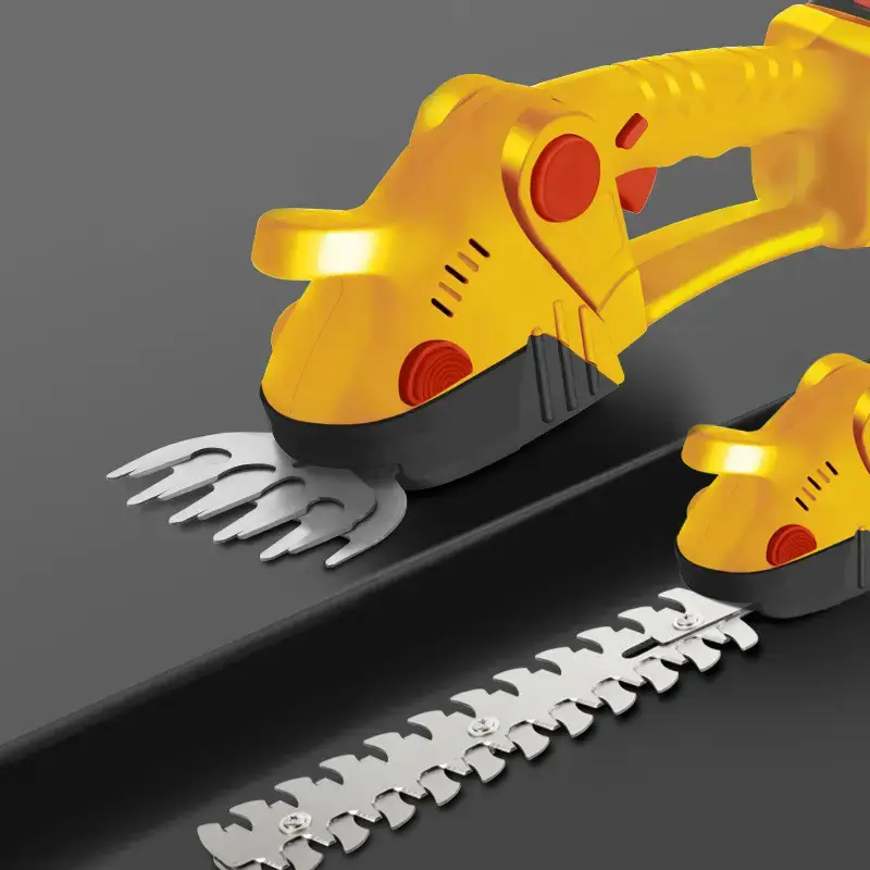 Акумуляторні ножиці-кущорізи на 24Вт з 2 насадками для догляду за садом в кейсі - Зображення 5