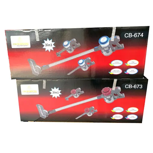 Аккумуляторный беспроводной пылесос Crownberg CB-673 3в1 - Зображення 4