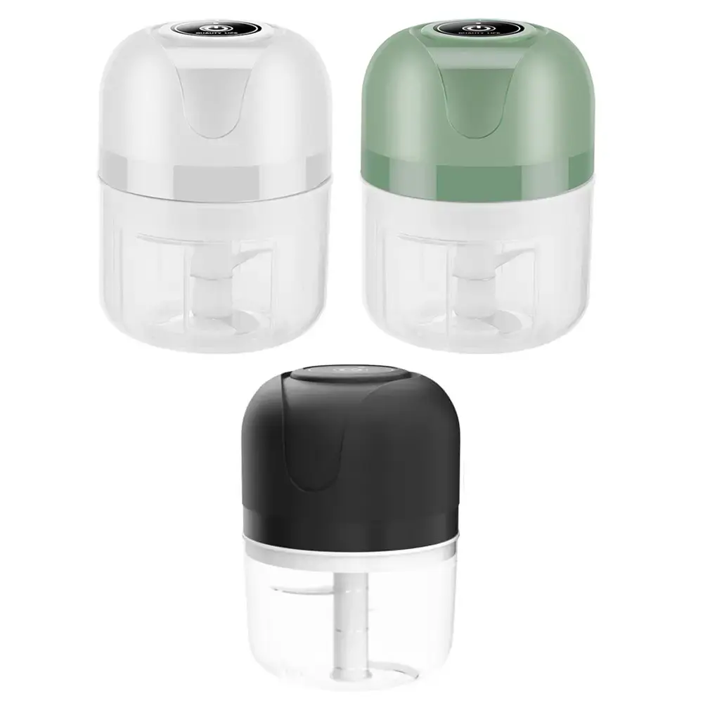 Акумуляторний міні подрібнювач для продуктів 250мл, з USB / Кухонний міні блендер для овочів - Зображення 6