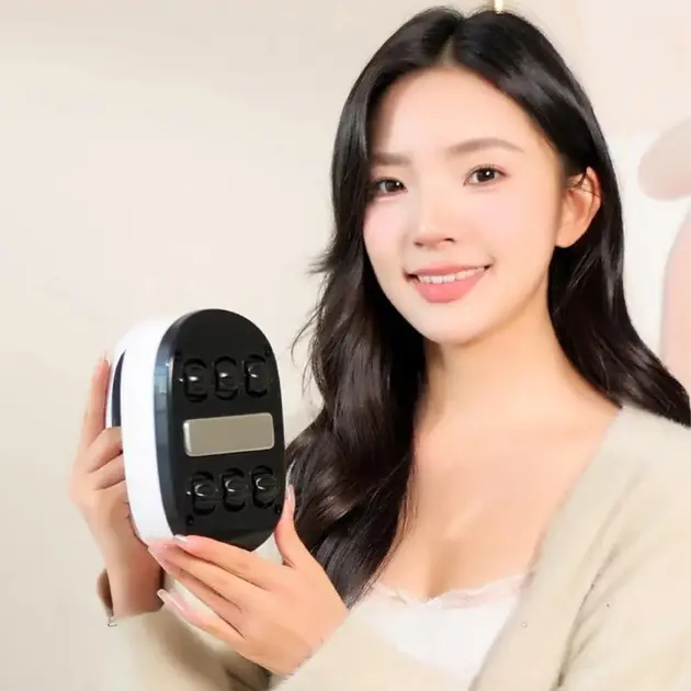 Акумуляторний роликовий масажер з підігрівом LKL-0128 бездротовий вібраційний для всього тіла - Зображення 3