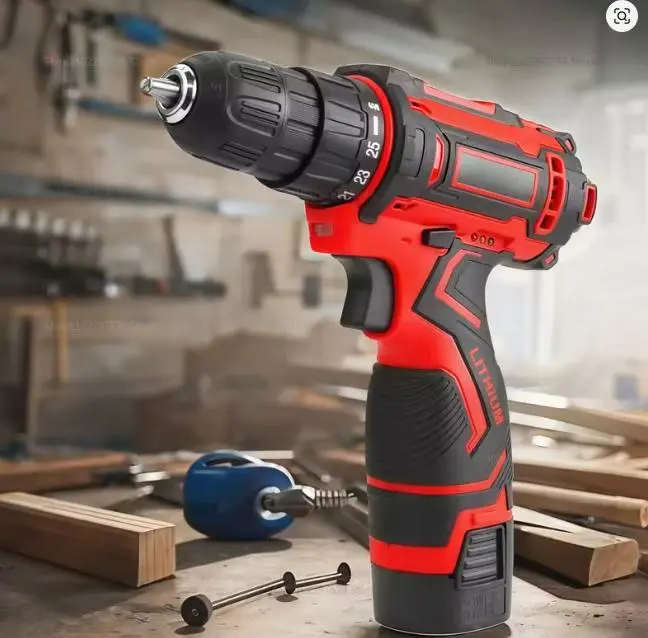 Акумуляторний шуруповерт із насадками KRAFFTEC 24V - Зображення 3