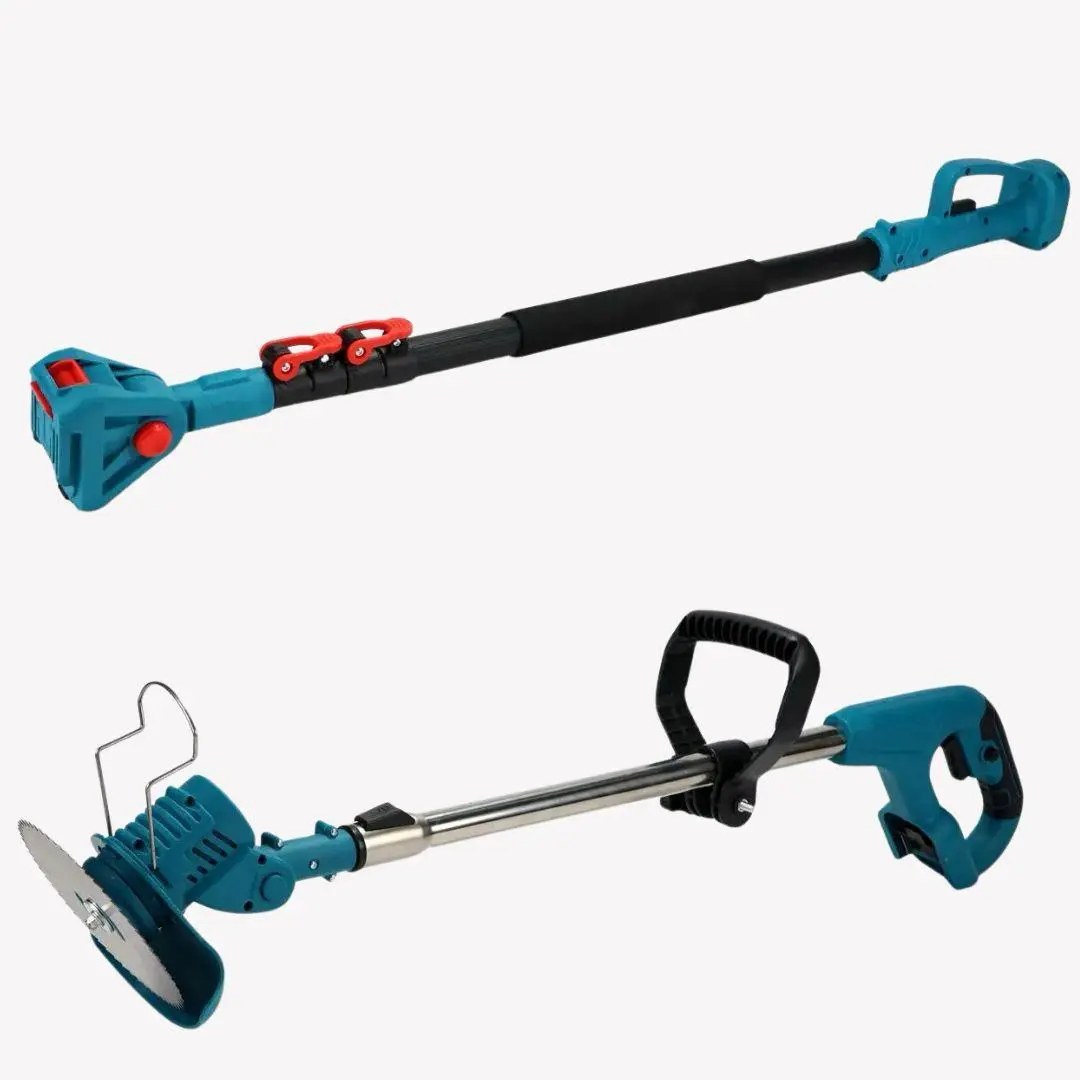 Акумуляторний універсальний садовий набір 6 в 1 / Секатор / Міні-пила / Тример / Повітродувка / Подовжувач / Кущоріз - Зображення 7