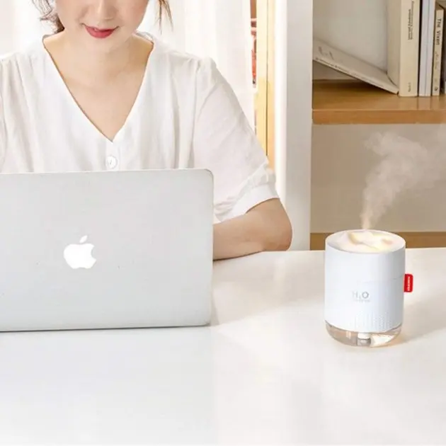 Зволожувач повітря H2O 2000мАч, 450мл, білий - Зображення 4