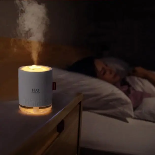 Зволожувач повітря H2O 2000мАч, 450мл, білий - Зображення 6