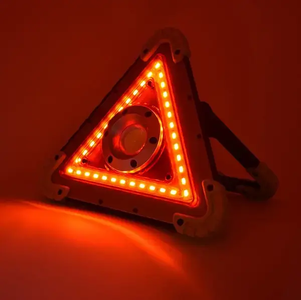 Акумуляторний автомобільний аварійний знак LED 30W LL-303 - Зображення 5