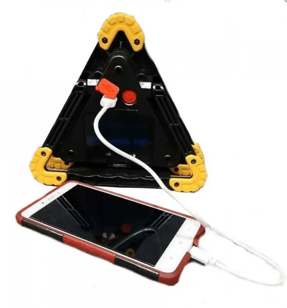 Акумуляторний автомобільний аварійний знак LED 30W LL-303 - Зображення 3