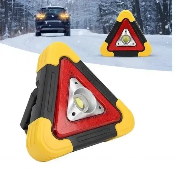 Акумуляторний автомобільний аварійний знак LED 30W LL-303 - Зображення 7