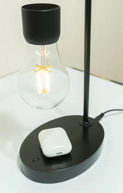 Антигравітаційний світильник-нічник Yarko декоративна лампа, що левітує, в стилі Лофт з бездротовою зарядкою - Зображення 3