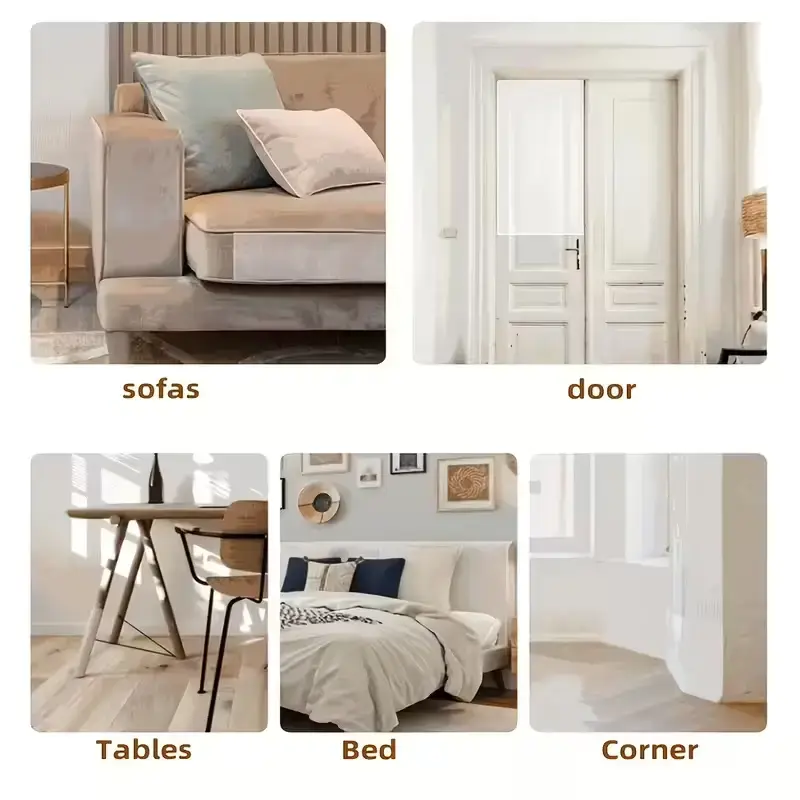 Антикіготь захисна наклейка від кігтів для диванів та крісел 30×45 см - Зображення 3