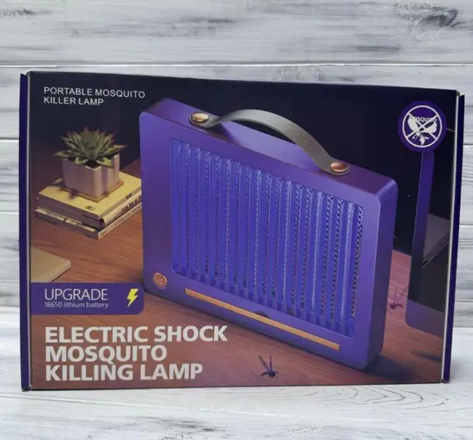 Антимоскітна лампа знищувач Mosquito Killer Lamp світильник від комарів Happy Home BG-009 - Зображення 7