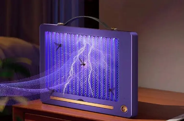 Антимоскітна лампа знищувач Mosquito Killer Lamp світильник від комарів Happy Home BG-009 - Зображення 3