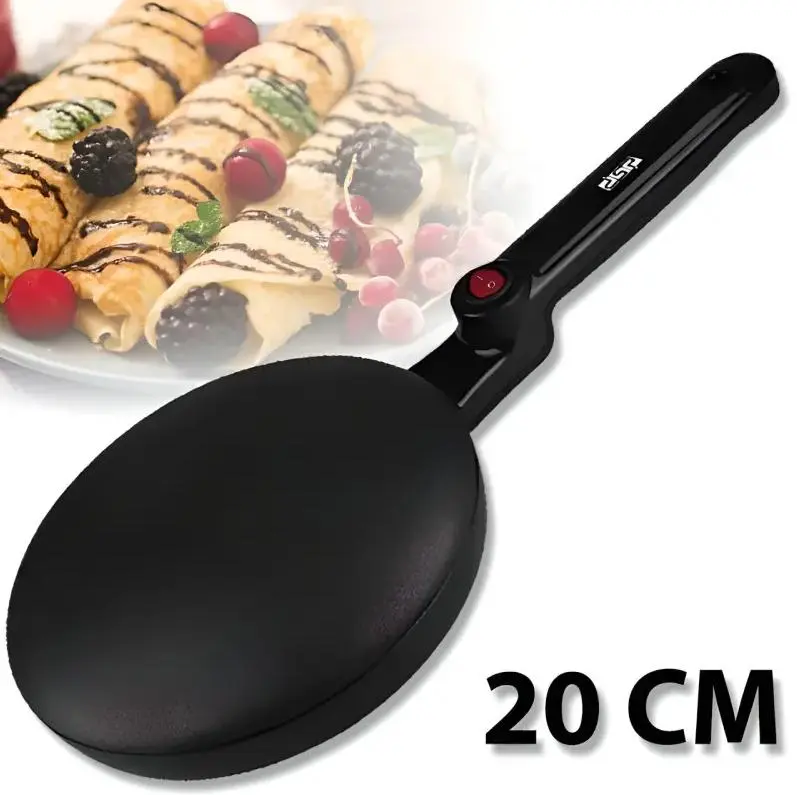 Антипригарний електричний млинець PAN LY-456 600Вт, антипригарний - Зображення 2