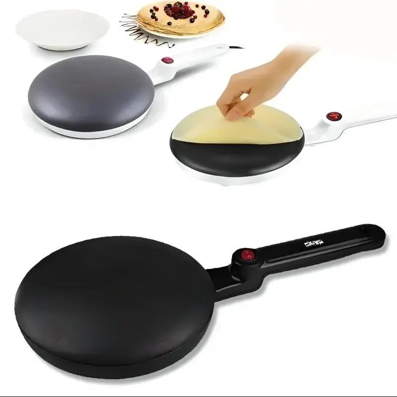 Антипригарний електричний млинець PAN LY-456 600Вт, антипригарний - Зображення 3