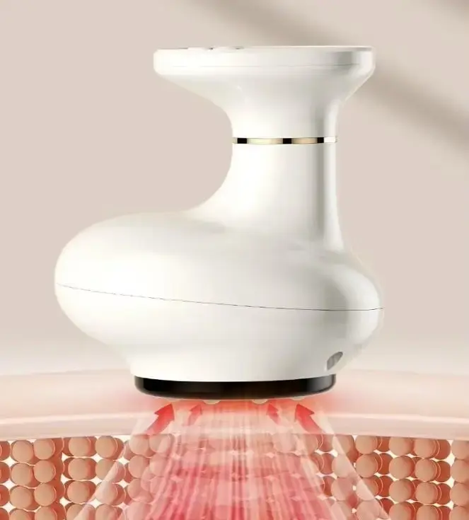 Антицелюлітний вакуумний масажер Cupping Massage з інфрачервоним нагріванням, масажер від целюліту AND1110 USB - Зображення 3