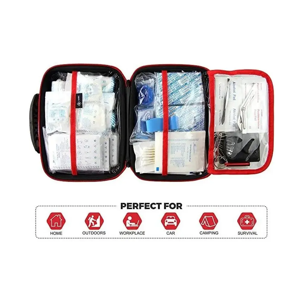 Аптечка першої допомоги укомплектована велика червона - Зображення 4
