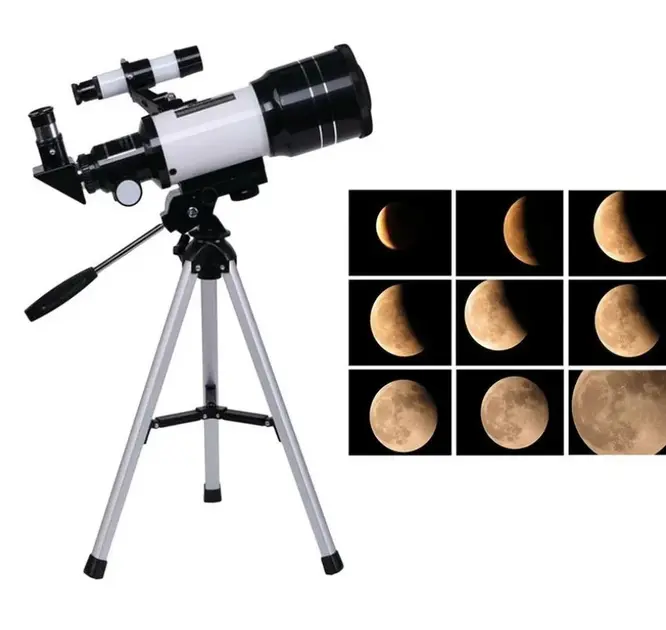 Астрономічний телескоп AM F40070M для спостережень за космосом зі штативом - Зображення 2