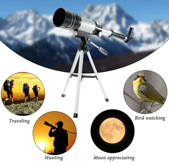 Астрономічний телескоп AM F40070M для спостережень за космосом зі штативом - Зображення 6