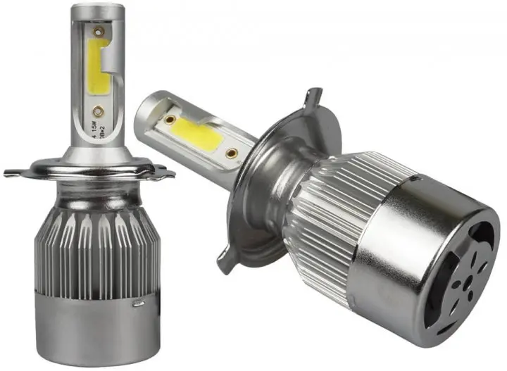 Світлодіодні автомобільні LED лампи C6 H4 12-24В - Зображення 3