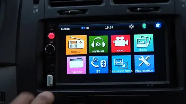 Автомагнітола CML-PLAY 7010B 2DIN з пультом дистанційного керування (сенсорний екран) - Зображення 6