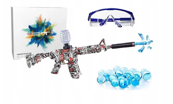 Автомат дитячий іграшковий M416 орбіз, що стріляє кульками на акумуляторі GUN TOYS M416 - Зображення 2