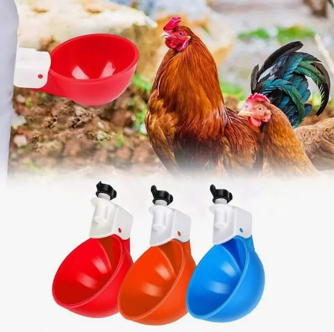 Автоматичний крапельний поїльник для курей 5 шт - Зображення 5